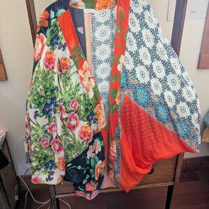 Anthropologie bohemian flowy top